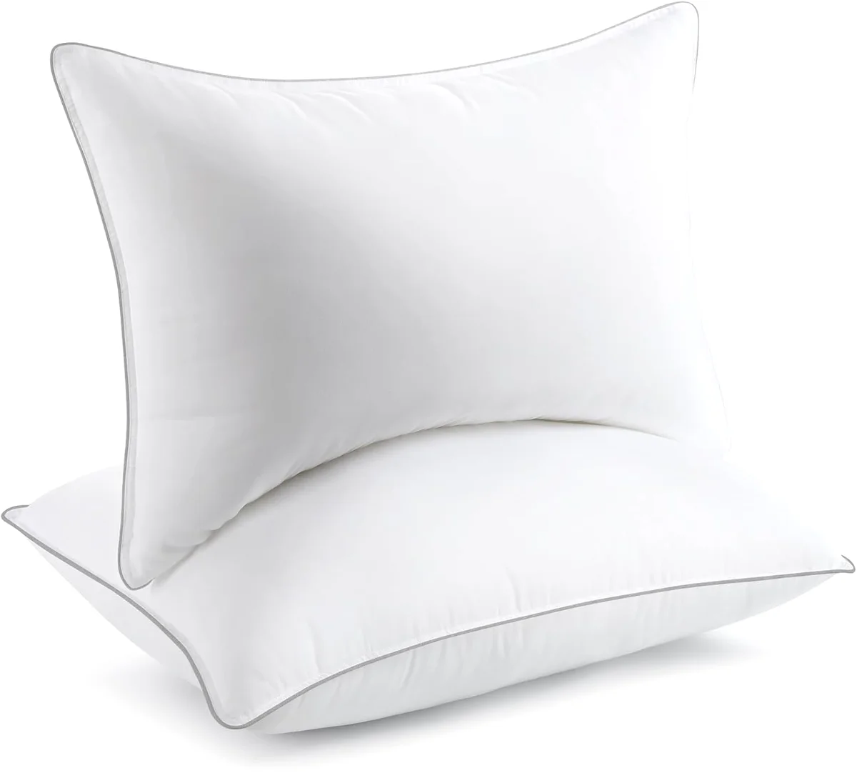 Firm Support Gusseted Pillows, White view 2