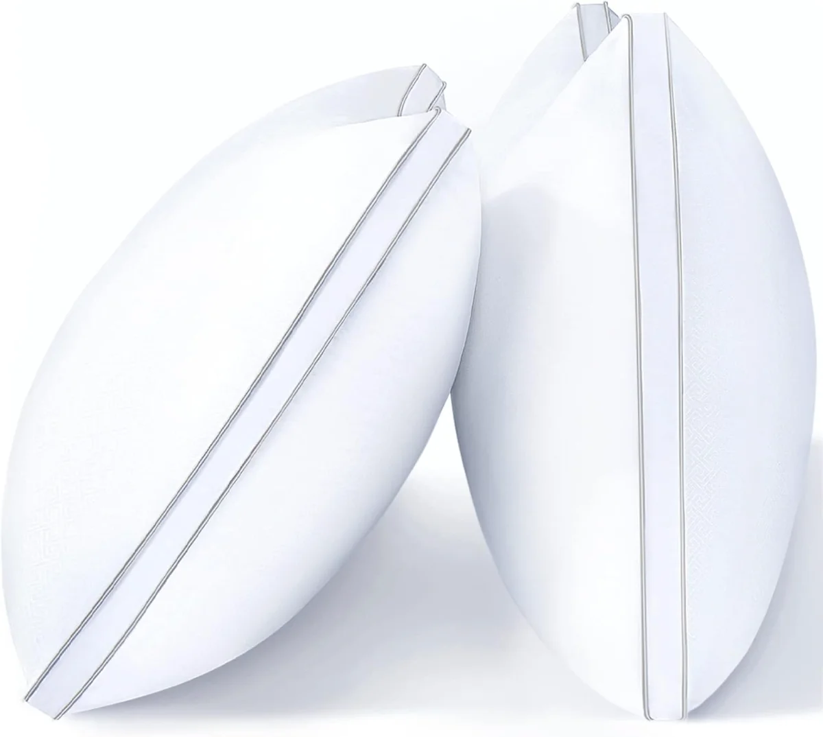 Firm Support Gusseted Pillows, White view 3
